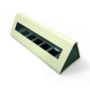 La Flip Box de Chocolat de Noël Triangle Vert Personnalisée : Un Chef-d'œuvre...