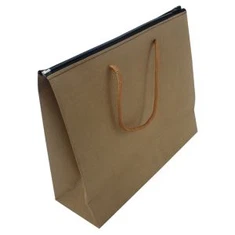 Sacs en papier brun Sacs en papier artisanal avec poignées