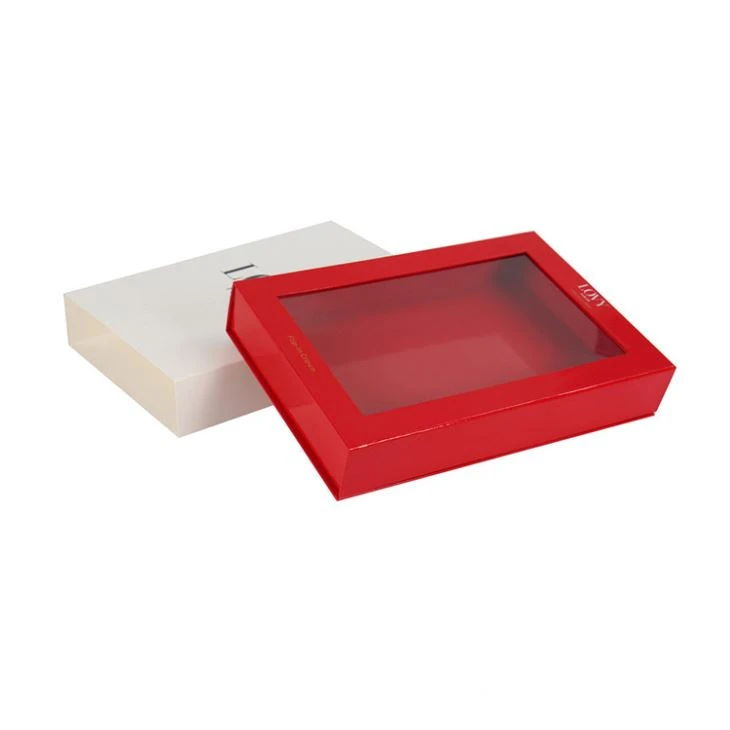 Gift Box With Clear Lid