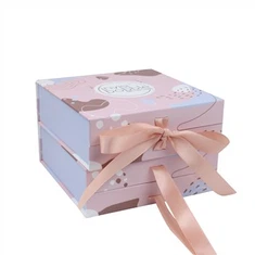 Coffret cadeau de luxe avec ruban